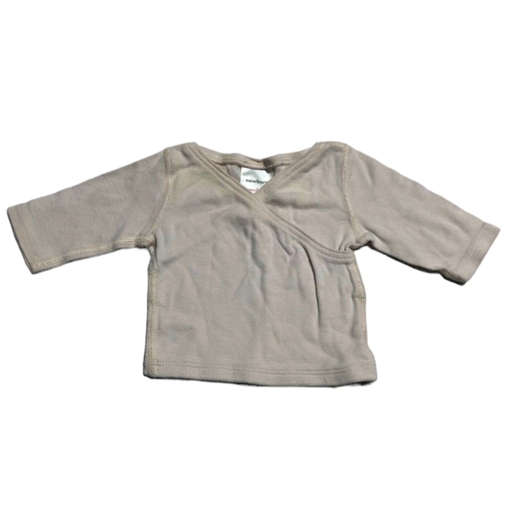 Hanna Andersson organic cotton newborn layette top